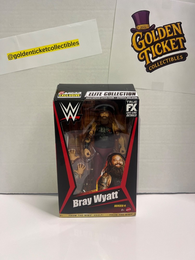 Mattel WWE Elite RSC Exclusive From the Vault Bray Wyatt Series 4 Action Figure