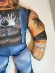 Vintage WCW WWE BASHIN BRAWLERS DIAMOND DALLAS PAGE DDP PLUSH- EVERYTHING WORKS