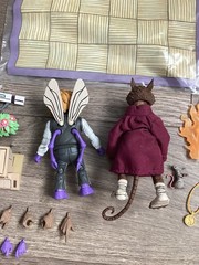 NECA Teenage Mutant Ninja Turtles Splinter Baxter 2-Pack Figure TMNT Complete