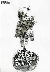 ThreeA Tomorrow Kings (TK) Shogun DIY White Figure 1/6 SEALED 2012