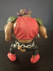 VINTAGE 1988 TMNT BEBOP ACTION FIGURE COMPLETE W WEAPONS, ACCESSORIES, INFO CARD