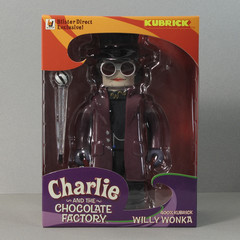 Kubrick 400% Willy Wonka Large Deluxe Figure Medicom Tomy Johnny Depp