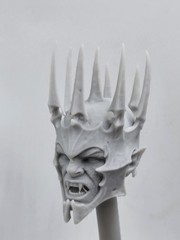 3d Printed KING POISON SNAKE MAN HEAD 1:18 3 3/4″ GI Joe 25th Anniversary B132