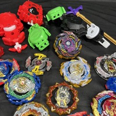 Beyblade Lot Mixed- Metal Many Pieces Everything Shown Sold As Lot See Pics