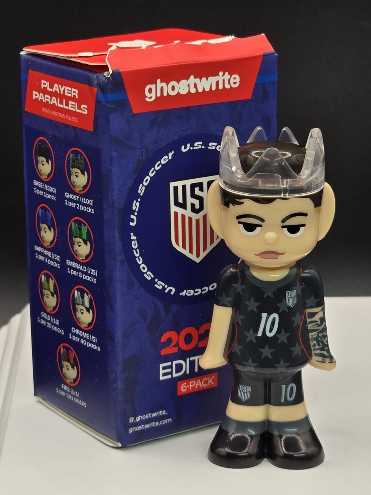 Christian Pulisic Ghostwrite USMNT Clear /100 Soccer USA