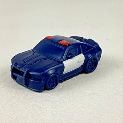 Transformers The Last Knight 1 Step Tiny Turbo Changer Barricade Police Car 2017
