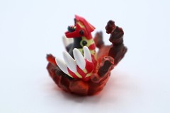 Pokemon Charizard Figure in Flames Fire 2016 Small 2.25″ Dragon