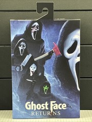 NECA Ultimate Ghost Face Returns New 2026 Scary Movie Scream Figure Ghostface