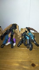 12 PC LOT JAKKS Pacific WWE Wrestling ACTION FIGURES 99 – 03 MYSTERIO HILLBILLY
