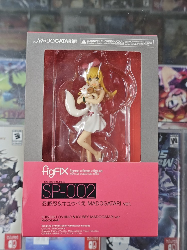 figFIX Monogatari Exhibition Shinobu Oshino & Kyubey Figure SP-002 Max Factory