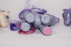 Lot of Four Hasbro Multicolor Miniature My Little Pony G3 Petal Blossom