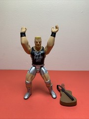 1998 WWF Shotgun Saturday Night Series 2 Jeff Jarrett Figure w/ Original Guitar