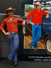 1/18 Burt Reynolds as “The Bandit” for diecast collectors