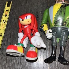Sonic the Hedgehog Toy Lot Jazwares Sega figures Eggman Knuckles