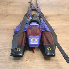 Vintage 1987 G.I. Joe Cobra Mamba Attack Helicopter ARAH Hasbro Incomplete