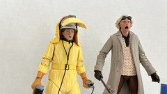 NECA Back to the Future Figure Lot. Displayed Only and Excellent Condition.