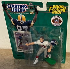 Jason Sehorn 2000/2001 Starting Lineup New York Giants Figure