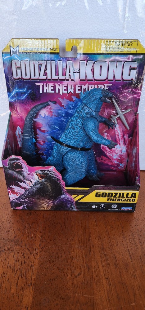 GODZILLA ENERGIZED Godzilla x Kong New Empire 6in Action Figure 2024 Playmates