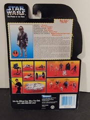 Star Wars Power of the Force Han Solo in Hoth Gear w/ Blaster Pistol & Rifle