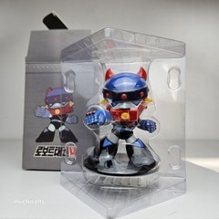 Robot Taekwon V SD Figure V Punch V Center X Dunking Donuts Exclusive Box Damage