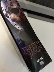 NECA Reel Toys Freddy vs Jason Jason Voorhees Figure w/ Machete Masks Teddy