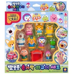 Pororo Friends Finger Puppets Figure Set Kids Role Play Toy Wonderkid NEW