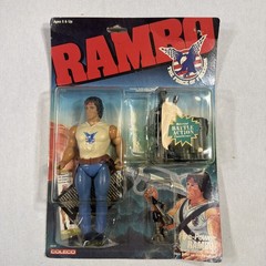 NEW SEALED 1985 Fire Power Rambo from Rambo Force of Freedom Coleco Figure