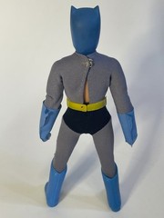 Very Nice Vintage 1974 Mego 8″ Batman (Type 1) and Robin (T2) w Minimal Repro