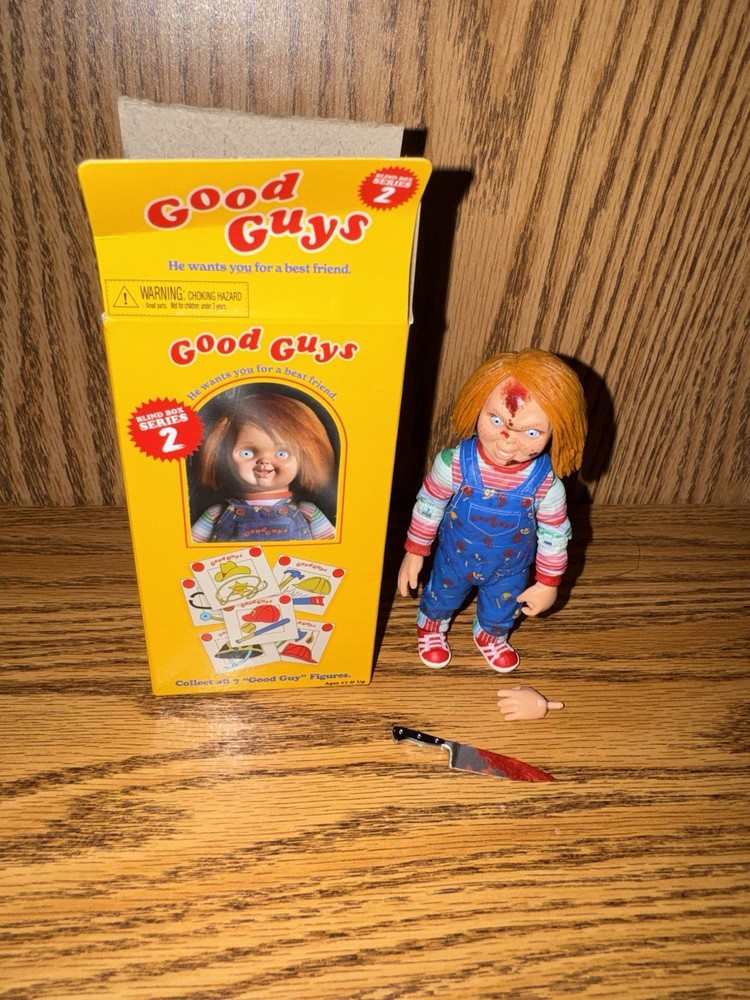 Neca Chucky Blind Box Series 2 Child’s Play 2 GOOD GUY TOMMY Figure New