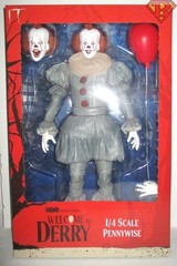 PENNYWISE IT Welcome to Derry 1/4 Scale 18″ inch Action Figure Neca MINT 2026