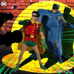 1PCS Mezco Toys One:12 Batman Robin Golden Age Edition Anime Action Figure in S