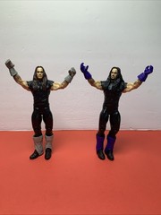 2 / 2011 WWE Mattel Undertaker Figures Black Purple Black Gray Black & Red Hair