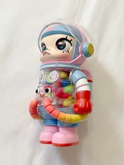 New Pop Mart Mega Space Molly Jon Burgerman Series 4 100% Action Figure Opened