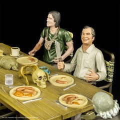 New TOTS The Texas Chainsaw Massacre Dinner Scene 5″ Figure Playset W/ 2 Figures