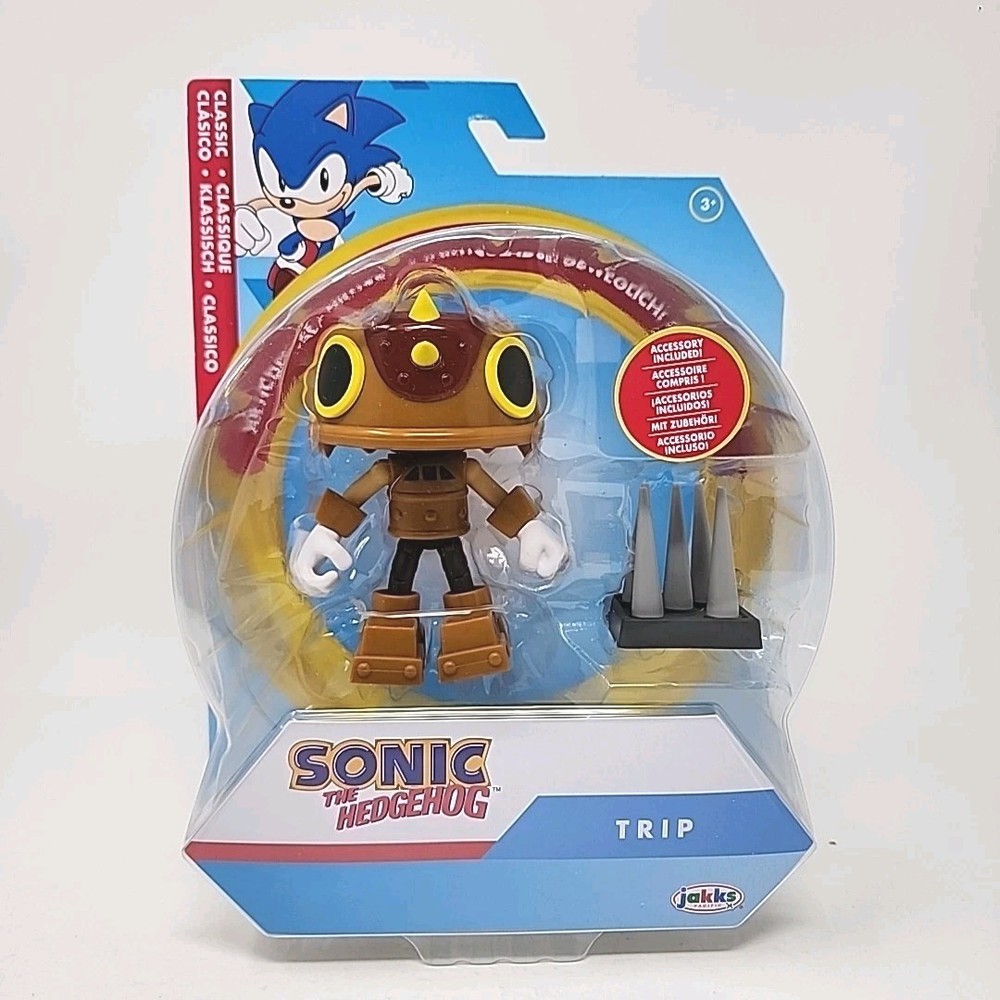 Sonic the Hedgehog TRIP w/ Spike Trap – 4″ Classic Action Figure – Jakks 2025