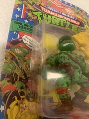 Teenage Mutant Ninja Turtles Raph, The Green Teen Beret Mutant Military New 1991