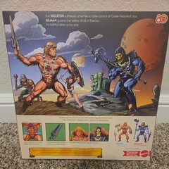 Mattel 80th Retro Masters Of The Universe MOTU He-Man Skeletor 2 Pack Sealed !!!