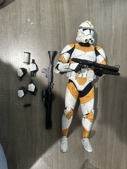 Star Wars Custom 3d Printed and Painted 1/6 Scale 212th Clone Trooper Figure