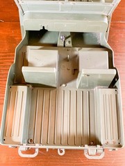 Vintage 1965 Hasbro GI JOE Official Military Jeep & Trailer 7000 Patent Pending