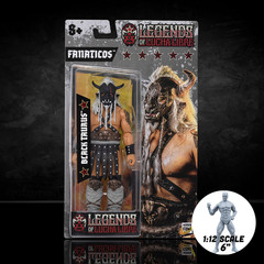 Black Taurus “The Beast Mortos” Legends of Lucha Libre Premium 1:12 Scale 6″