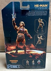 MOTU Masters of The Universe Chronicles Deluxe HE-MAN 2nd Edition Action Figure