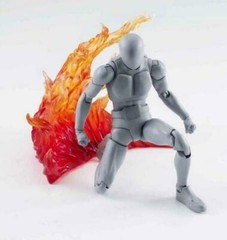 Burning Effect Flame D-Art For Kamen Rider Figma Action Figure Gundam Hot Toys