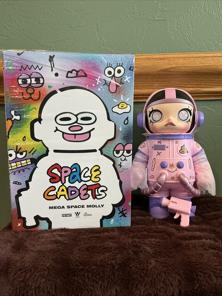 Pop Mart Mega Space Molly 400% Jon Burgerman Space Cadets Series Pupu Confirmed