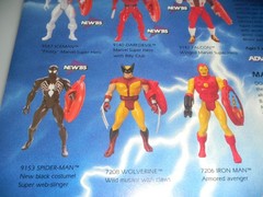 Vintage 1985 Marvel Secret Wars Trade Ad Print Poster Toy Figure Promo Display
