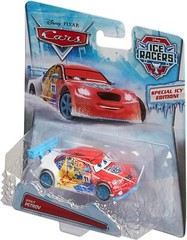 Disney / Pixar Cars, Ice Racers Die-Cast Car, Vitaly Petrov, 1:55 Scale Mattel