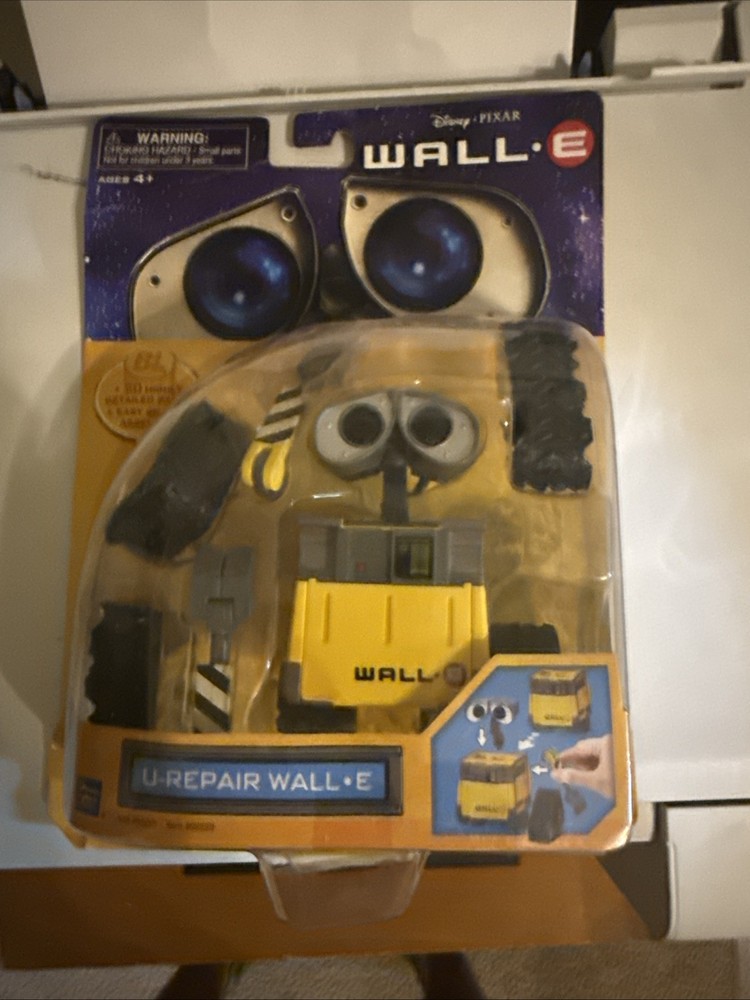 ThinkWay Toys Disney PIXAR WALL-E U-Repair WALL-E Toy Action Figure – NEW Sealed
