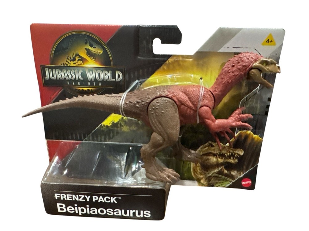 Jurassic World Rebirth Frenzy Pack Beipiaosaurus Dinosaur Action Figure 4+ Years