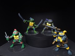 Shady Turtles Fanart Miniature || Handpainted Resin Figures (2.50”)
