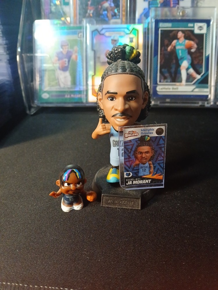 Zuru NBA Ballers Memphis Grizzlies Ja Morant Action Figure Lot Of 2