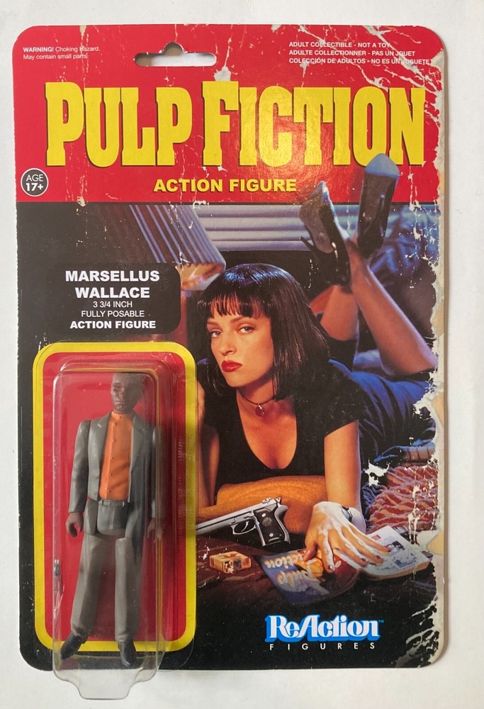 NEW Funko ReAction Pulp Fiction Marsellus Wallace 3 3/4 Action Figure Retro